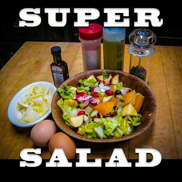 Super Salads And A Silver Spoon For Health And Vitality