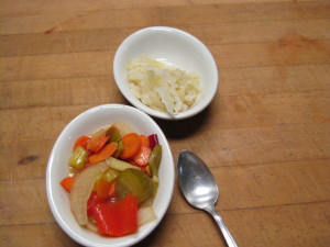 Fermented vegetables