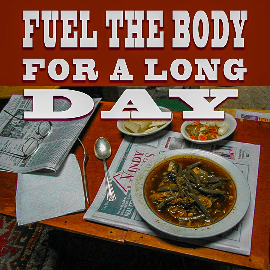 Fuel the Healthy Old Goat For a Long Day