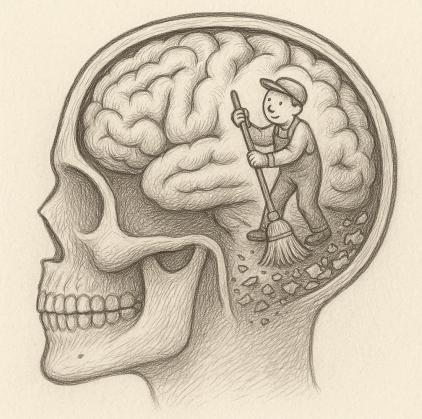Helping The Brain To Drain The Nightly Accumulation