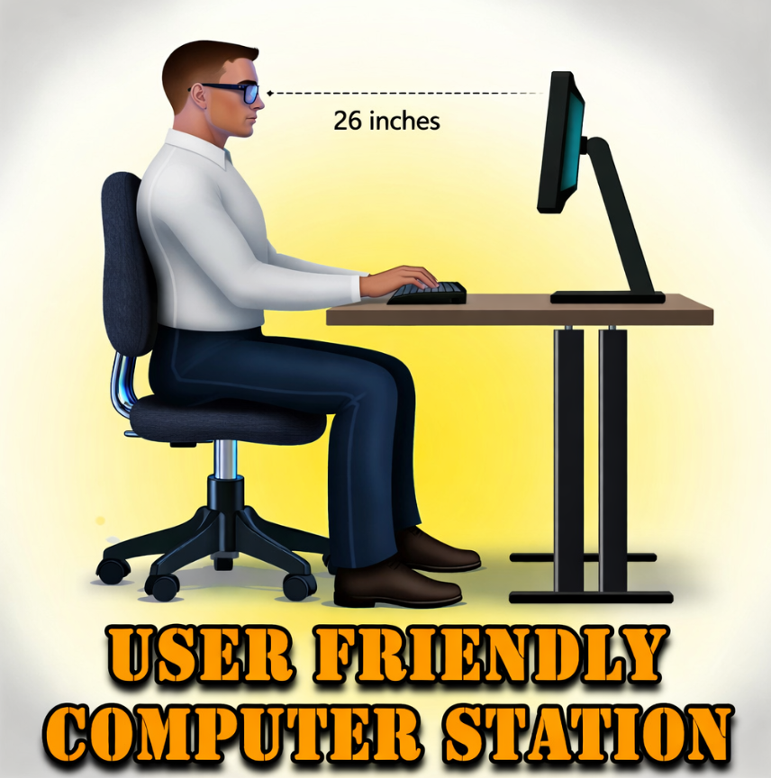 User Friendly Computer Station