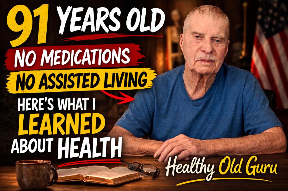 91 Years Old, No Medications, No Assisted Living | The Healthy Old Guru On Real Health