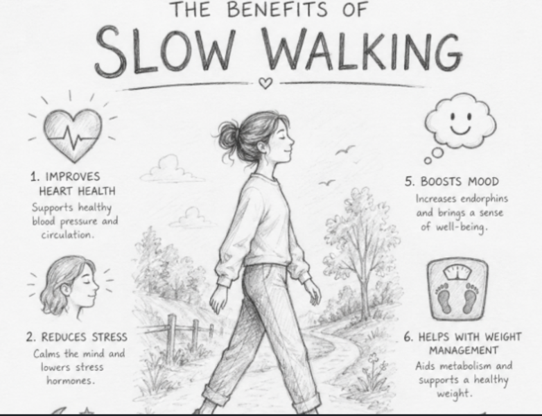 Walking At Half Speed