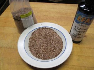 Eat flaxseed oil every day